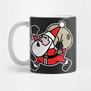 Santa Claus in his bag Mug